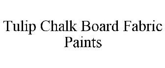 TULIP CHALK BOARD FABRIC PAINTS