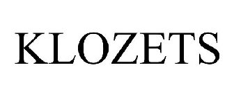 KLOZETS