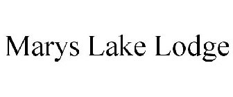 MARYS LAKE LODGE