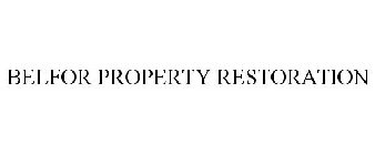 BELFOR PROPERTY RESTORATION