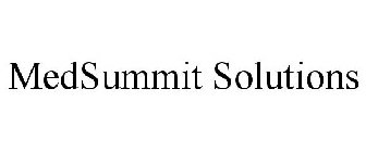 MEDSUMMIT SOLUTIONS
