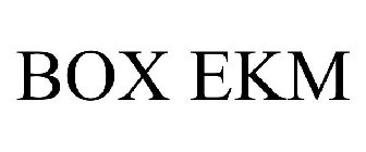 BOX EKM