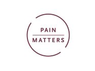 PAIN MATTERS