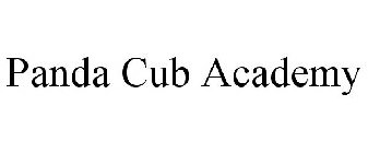 PANDA CUB ACADEMY