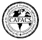 THE COMMISSION ON THE ACCREDITATION OF PROGRAMS IN APPLIED AND CLINICAL SOCIOLOGY CAPACS