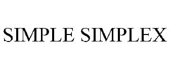 SIMPLE SIMPLEX