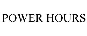 POWER HOURS