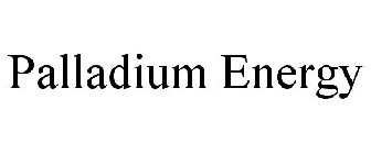 PALLADIUM ENERGY