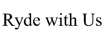 RYDE WITH US