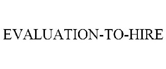 EVALUATION-TO-HIRE