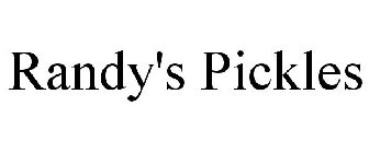 RANDY'S PICKLES