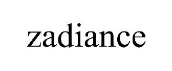 ZADIANCE