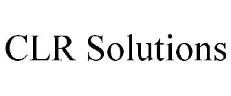 CLR SOLUTIONS