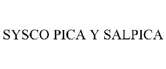 SYSCO PICA Y SALPICA