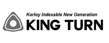 KORLOY INDEXABLE NEW GENERATION KING TURN