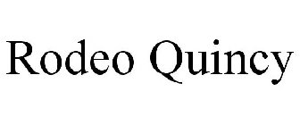 RODEO QUINCY