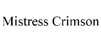 MISTRESS CRIMSON