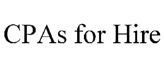 CPAS FOR HIRE