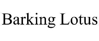 BARKING LOTUS
