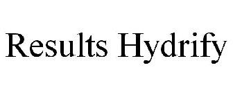 RESULTS HYDRIFY