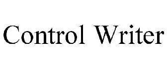 CONTROL WRITER