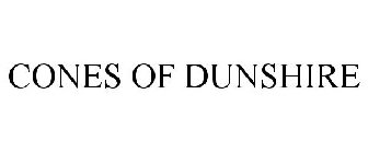 CONES OF DUNSHIRE