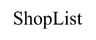 SHOPLIST