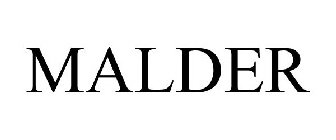 MALDER