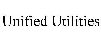 UNIFIED UTILITIES