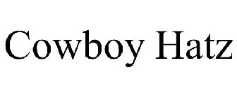 COWBOY HATZ