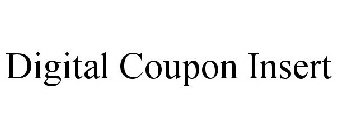 DIGITAL COUPON INSERT