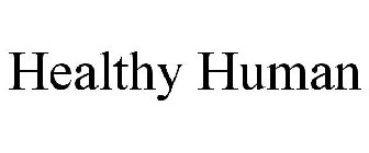 HEALTHY HUMAN