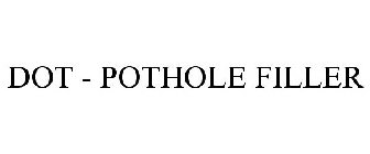 DOT - POTHOLE FILLER