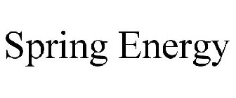 SPRING ENERGY