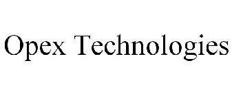 OPEX TECHNOLOGIES