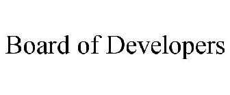 BOARD OF DEVELOPERS