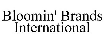 BLOOMIN' BRANDS INTERNATIONAL