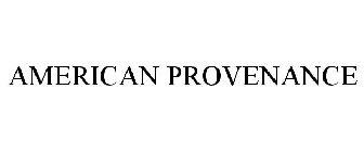 AMERICAN PROVENANCE