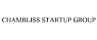 CHAMBLISS STARTUP GROUP