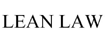 LEAN LAW