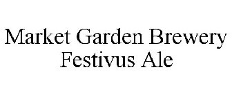 MARKET GARDEN BREWERY FESTIVUS ALE