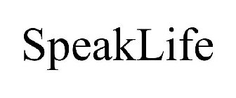 SPEAKLIFE