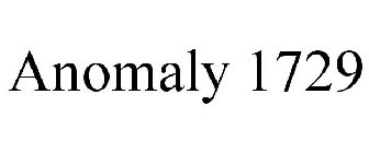 ANOMALY 1729