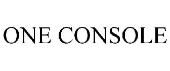 ONE CONSOLE