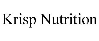 KRISP NUTRITION