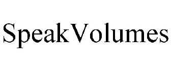 SPEAKVOLUMES