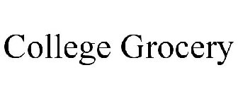 COLLEGE GROCERY