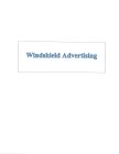 WINDSHIELD ADVERTISING