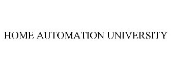 HOME AUTOMATION UNIVERSITY