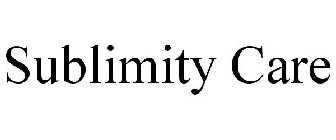SUBLIMITY CARE